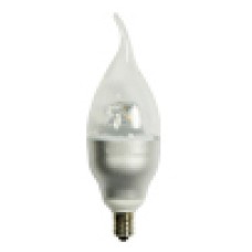 Candelabra LED flametip Bulb SKCC4.0DLED30F  by MaxLite (PACK OF 6)